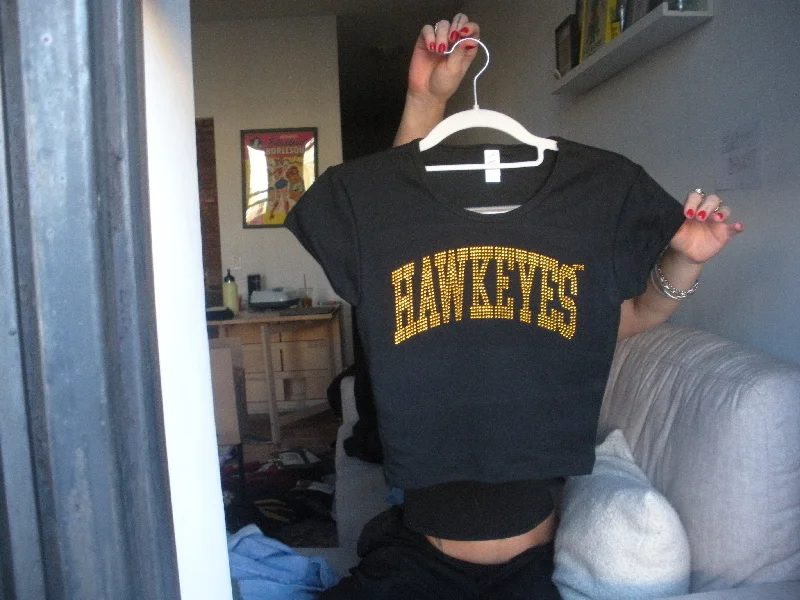 Hawkeyes Rhinestone Freshman Tee