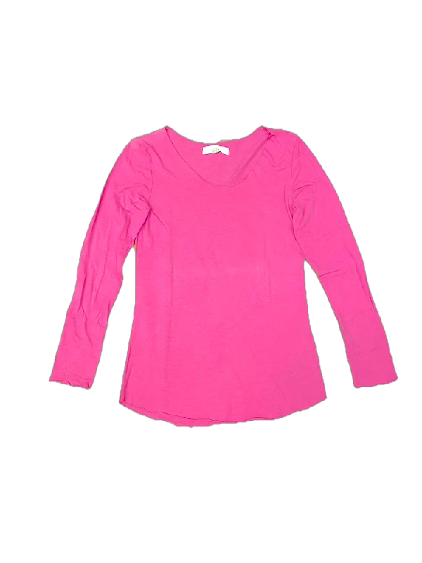 Le îls fuchsia t-shirt