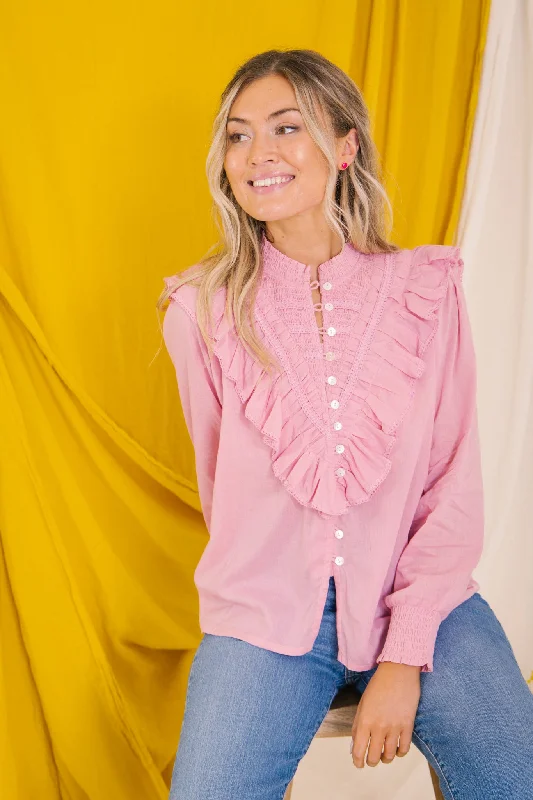 Tamsyn Blouse in Pink