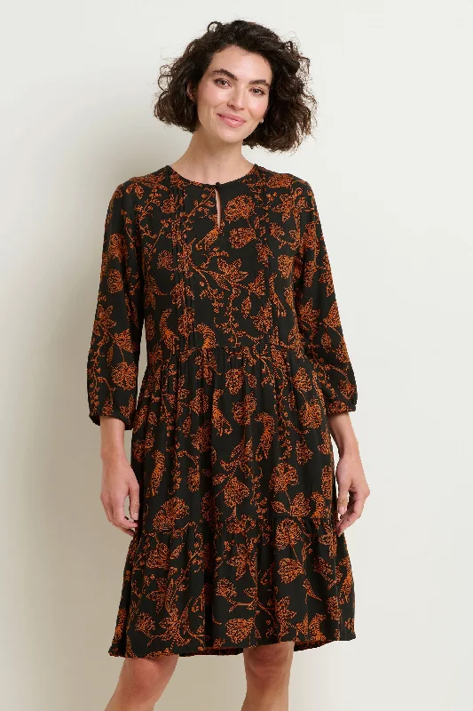 Henna Trail Paisley Dress