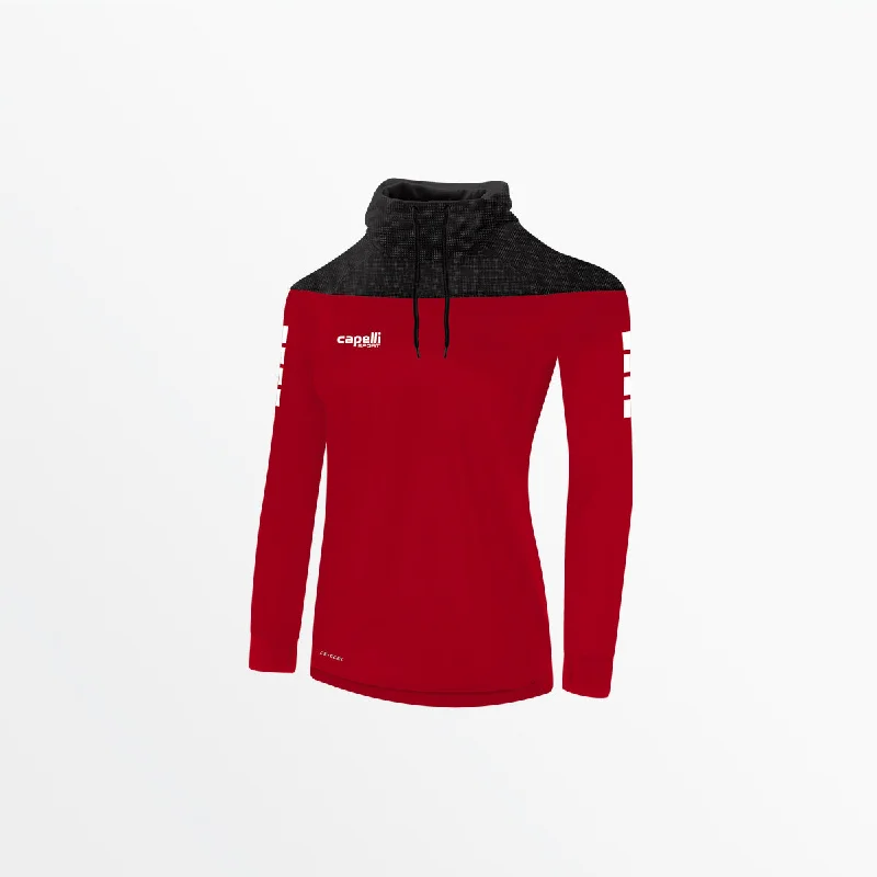 WOMEN'S TRIBECA HOODED TRAINING TOP