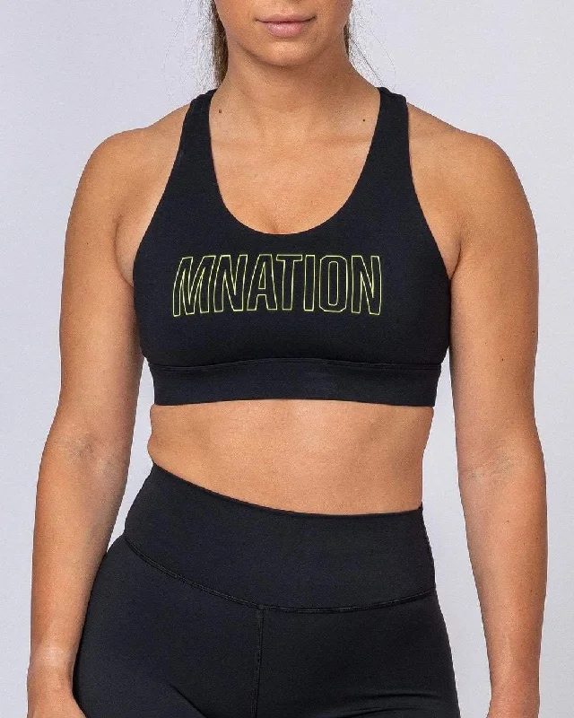 Motion Sculpt Bra - Black