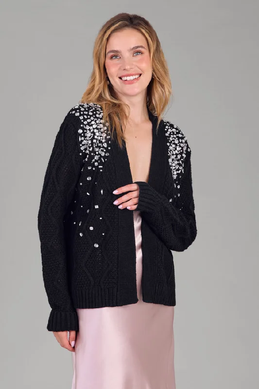 Jewel Embellished Cardigan