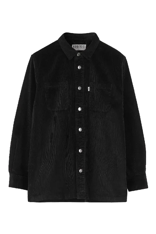 JEAN - Organic Cotton Overshirt Black