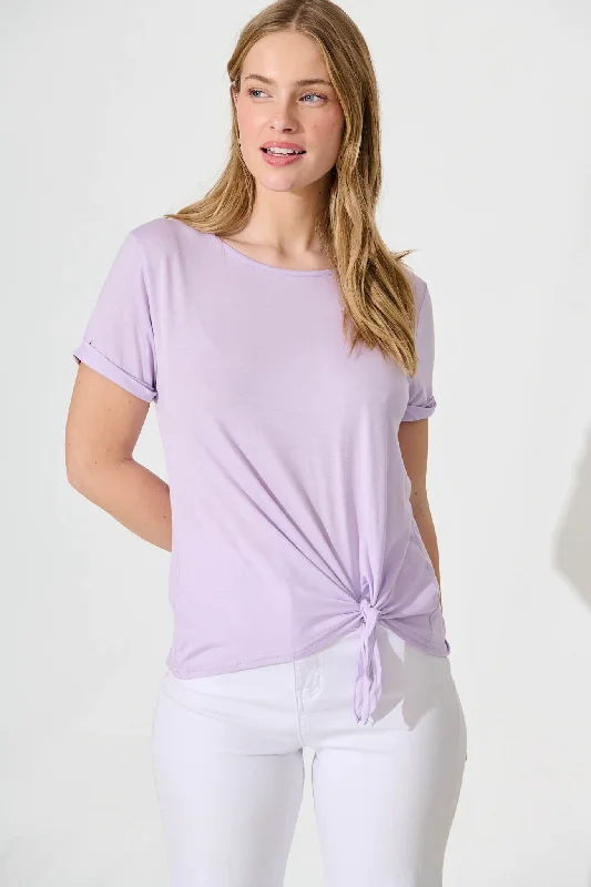 Feyteh T Shirt In Lilac