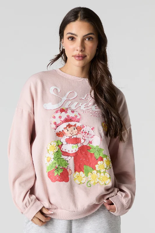 Strawberry Shortcake Graphic Fleece Sweatshirt