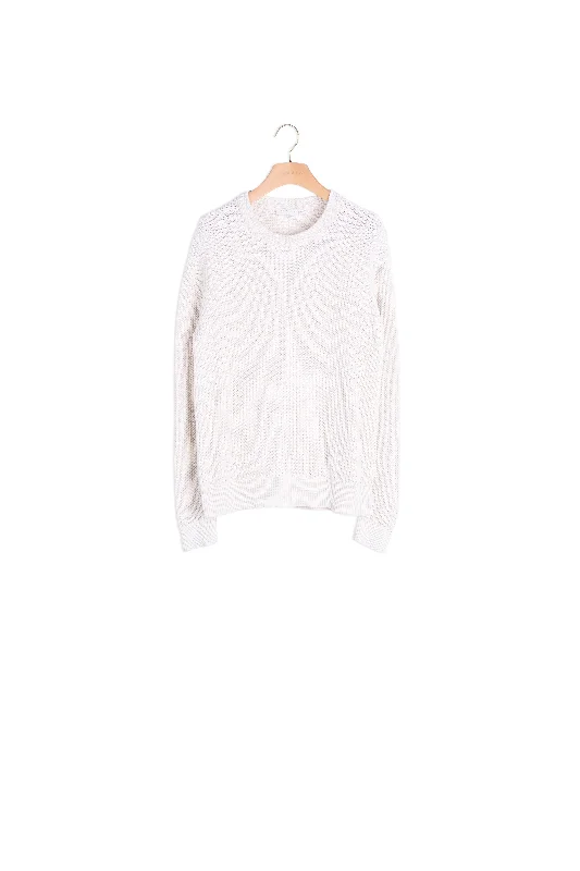 Pull en coton et soie