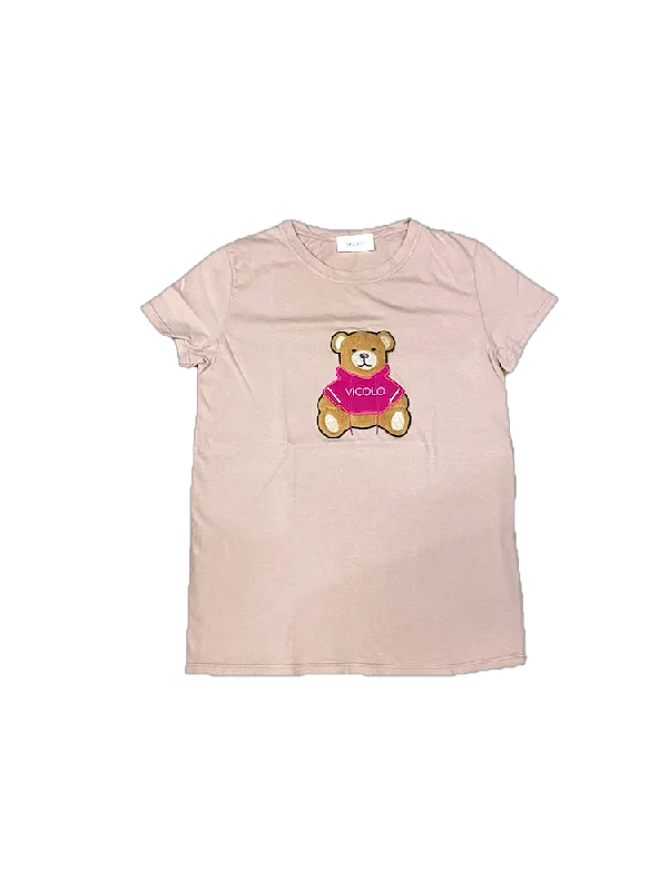 Vicolo bear pink t-shirt