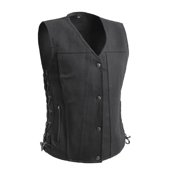 First MFG Co. Women's Tiff Motorcycle Twill Vest