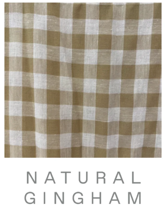 Natural Gingham