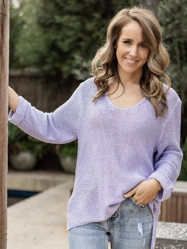 Bessie Knit - Lilac