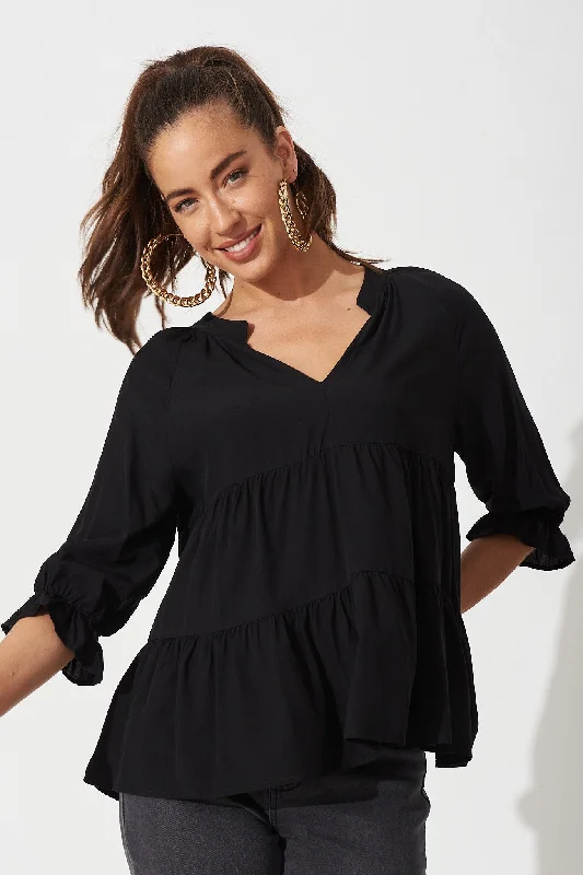 Brigitte Top In Black