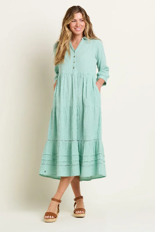 Green Erica Maxi Dress