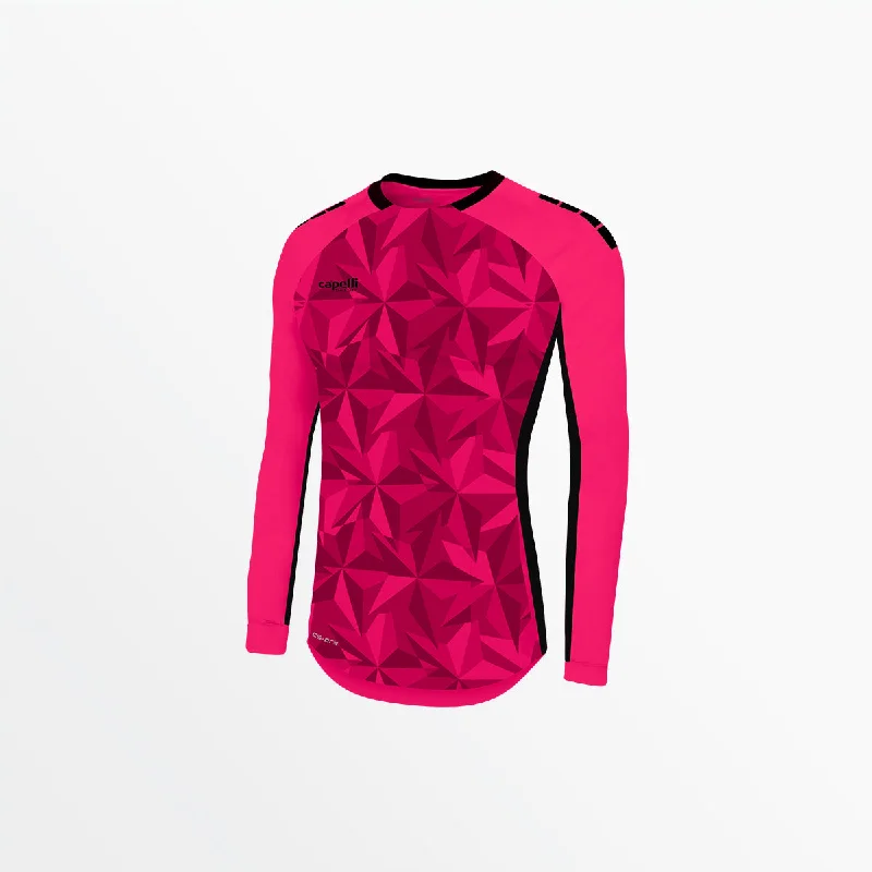 WOMEN'S PITCH STAR LONG SLEEVE GOALKEEPER JERSEY WITH PADDING