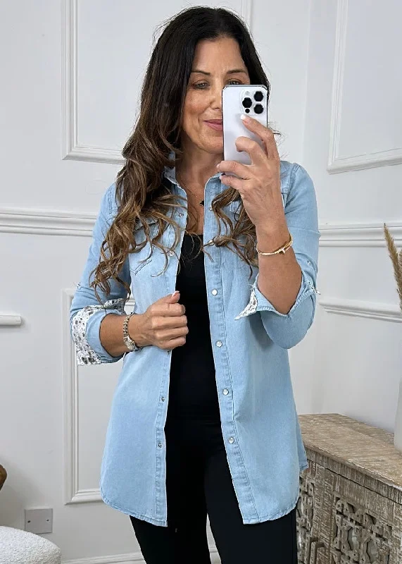 Lorena Light Denim Shirt