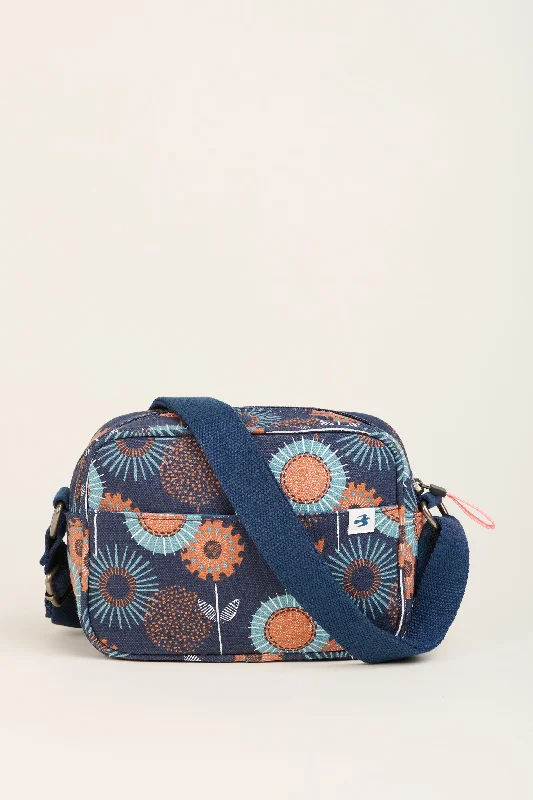 Freya Print Medium Camera Crossbody Bag