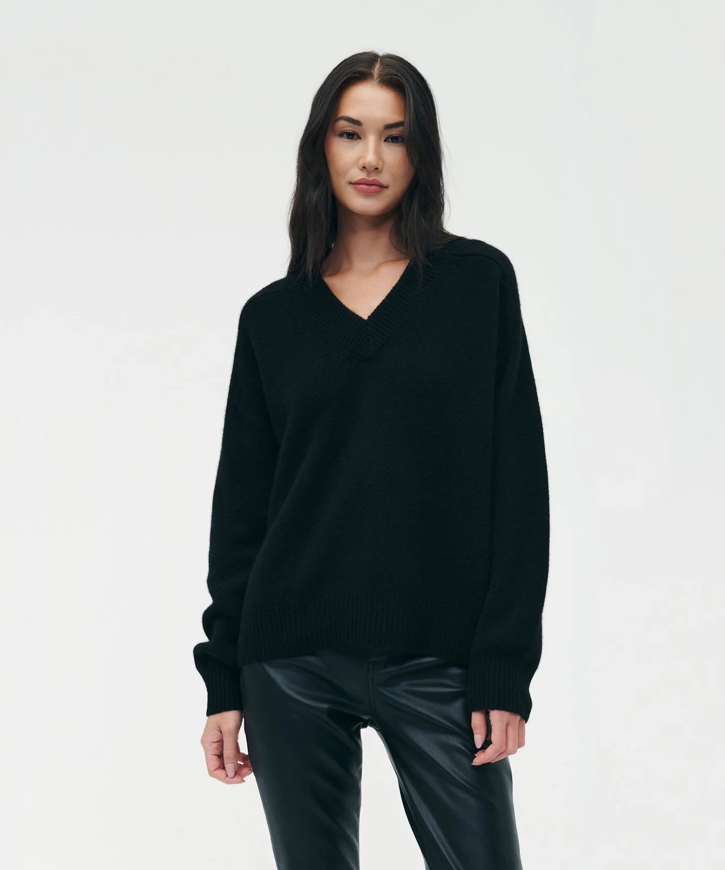 Naadam Luxe V Neck Sweater