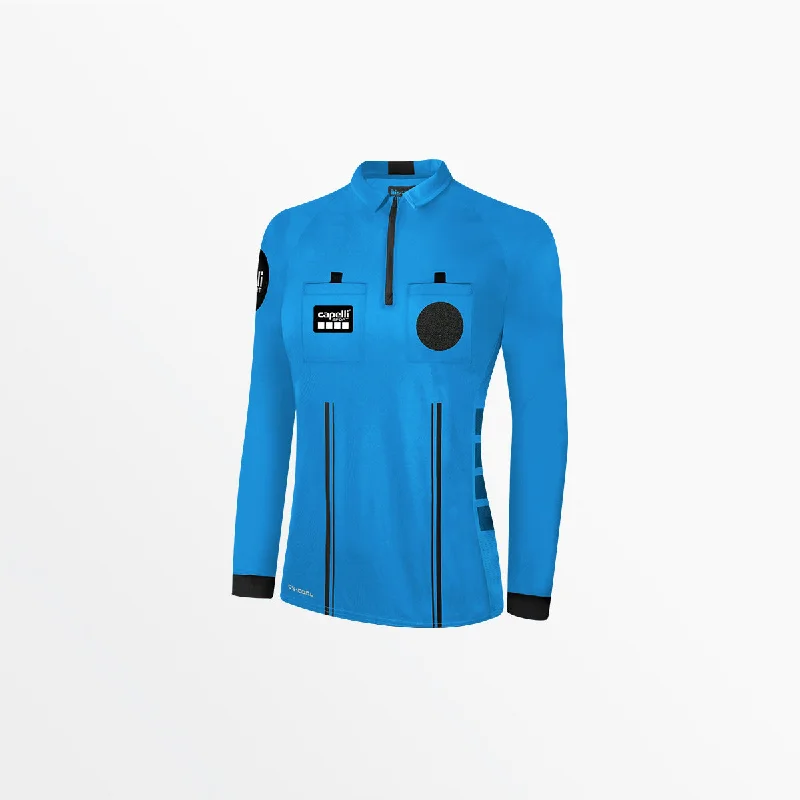 WOMEN'S OFFICIAL REFEREE 1/4 ZIP LONG SLEEVE JERSEY