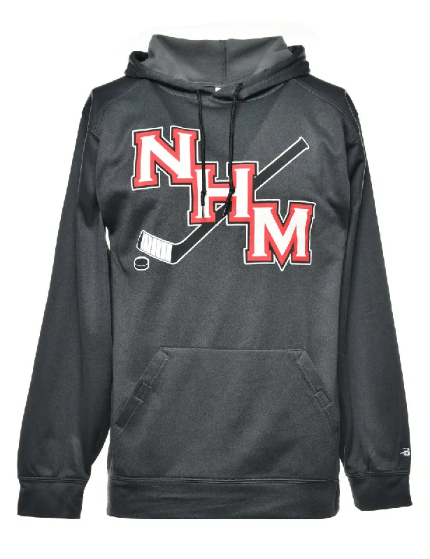 NHM Printed Hoodie - S