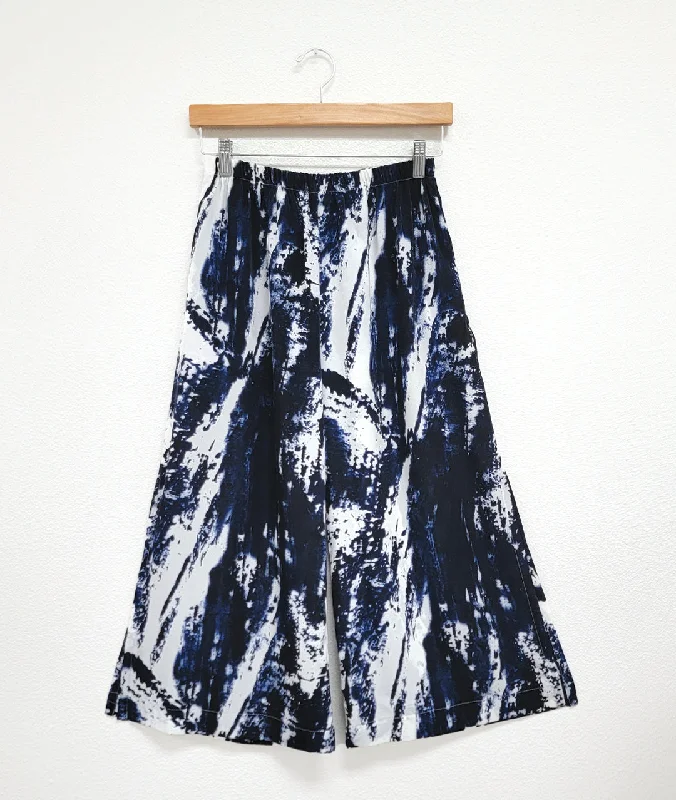 Niche - Navy Watercolor - Graph Pant