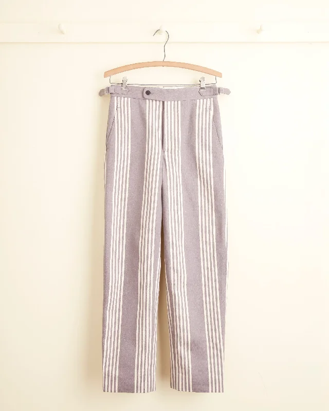 Boysenberry Stripe Trousers