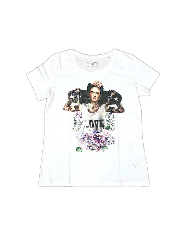 California Vintage frida white t-shirt