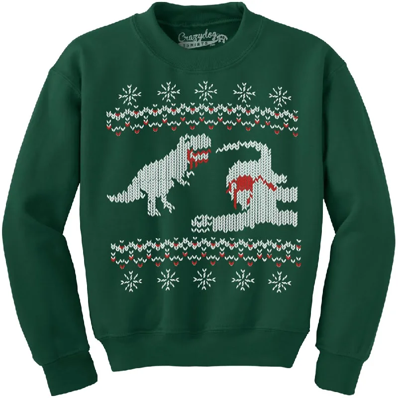 Dinosaur Snack Crew Neck Sweatshirt