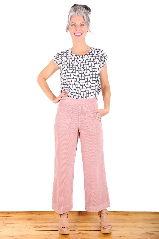 Peggy Cord Pants Pink