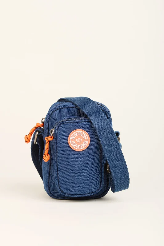 Classic Navy Small Pouch Crossbody Bag