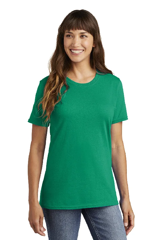 Port & Company Womens Core Short Sleeve Crewneck T-Shirt - Kelly Green