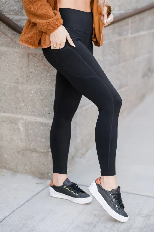 Side Pocket Record Setter Leggings