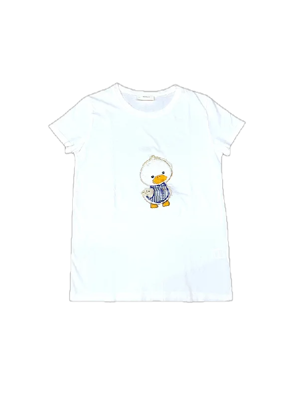 Vicolo flee white t-shirt