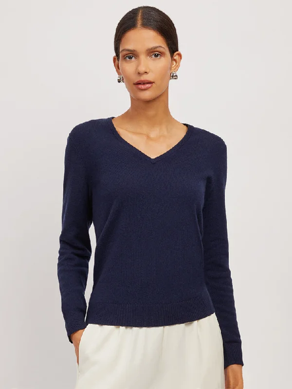 Cashmere V-Neck Willow Sweater