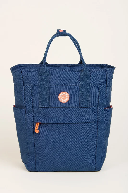 Classic Navy Tote Backpack