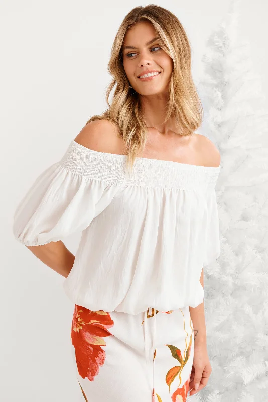 Olena Top in White